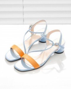 스트랩 배색 루시드 청키 샌들힐