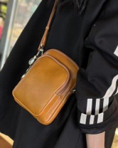 소니아 라운드 슬림 크로스백