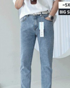 [SAP.21] 6color YKK지퍼 히든밴딩 워싱스판 데님팬츠