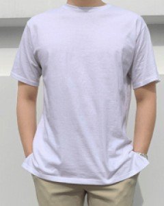 [SGN.10] 4계절 10cm UP 레이어드 반팔 티셔츠