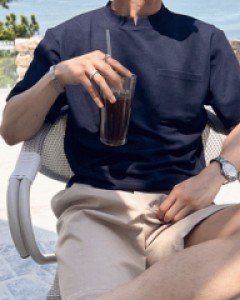 [CM.06] 편안한 텐션과 넥슬릿으로 갑갑함 제로 포켓 라운드 반팔티