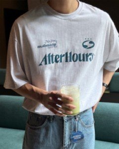 [ROG.08] 캐주얼 한스푼 스포티 한스푼 깔끔함 한스푼 애프터 반팔티