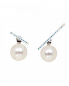 Straight AB with pearl