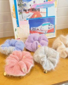 Angora Scrunchie