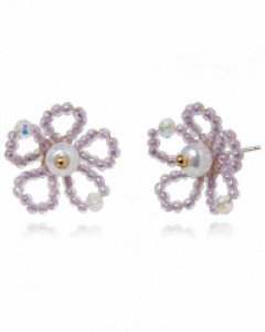 Flower Beads Earring