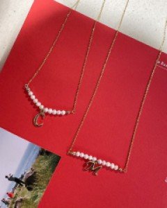 Glam Initial Necklace