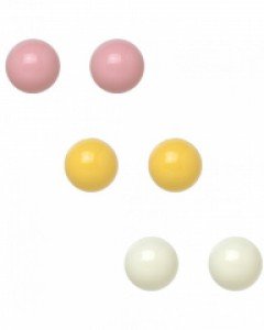 Chocolate Ball Earring