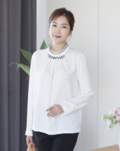 흑보석 블라우스