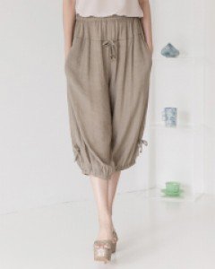 [홈웨어] 아사면 7부 밴딩바지