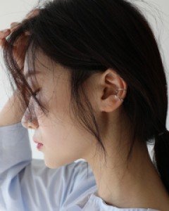 트위스트 미니 이어 커프 세트