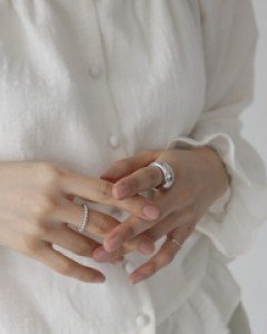 Four piece ring set (2colors)