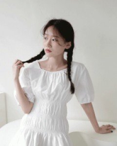 어디션 밴딩 롱 원피스