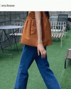 [무료배송] 블루 네추럴 데님 팬츠