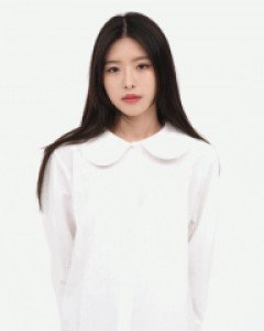 [무료배송] 미니 레이스 카라 블라우스 K0302