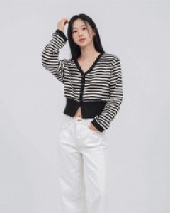 [무료배송] 코튼 스티치 롤업 포인트 팬츠 U1502 (2 color)