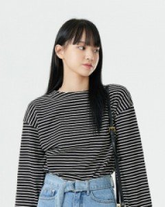 [무료배송] 컬러풀 스트라이프 박스핏 T U1708 (10 color)