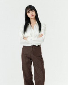 [무료배송] 딥 워싱 브라운 스트레이트핏 팬츠 U1708