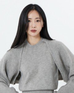 [무료배송] 슬리브리스 니트 볼레로 세트 U0609