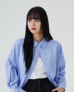 [무료배송] 롱 오버핏 컬러 코튼 셔츠 U1310