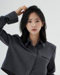 [무료배송] 기모 스티치 셋업 크롭 셔츠 U2710