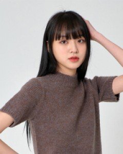 [무료배송] 하프넥 알파카 울 반팔 니트 U1711