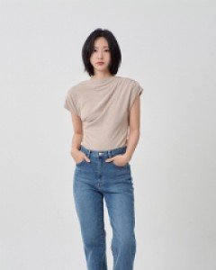 [무료배송] 라인 세미 스트레이트 팬츠 U1512