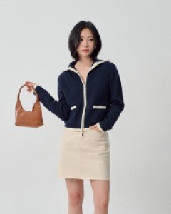 [무료배송] 페일 H 라인 코튼 미니 스커트 U1901