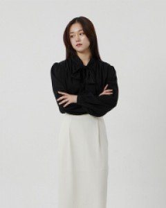 [무료배송] 티거 스티치 포인트 롱 스커트 U2601