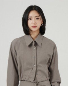 [무료배송] 에이스 스트링 크롭 포켓 셔츠 U0302