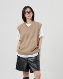 [무료배송] 베네핏 레더 5부 팬츠 UA2302