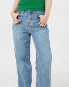 [무료배송] 런던 롱 와이드 데님 팬츠 UA1703