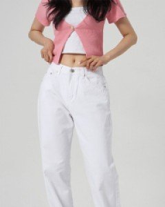 [무료배송] 매트 화이트 와이드 팬츠 UA0704