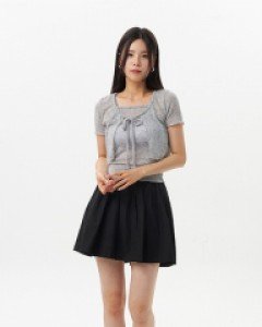 [무료배송] 웨지 캉캉 스커트 UA1606