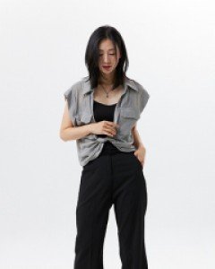 [무료배송] 바이트 플리츠 슬랙스 UA2007