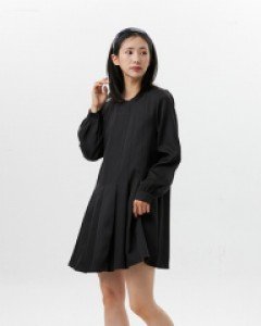 [무료배송] 바이브 플리츠 원피스 UA0308