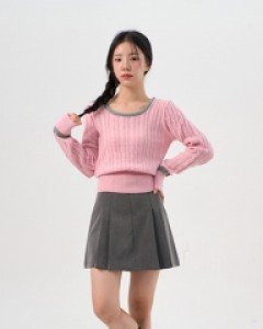 [무료배송] 필즈 벨트 스커트 UA1808