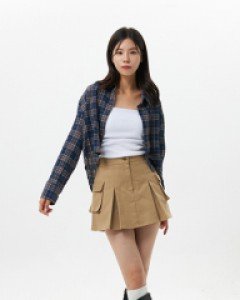 [무료배송] 피스 카고 스커트 UA0809