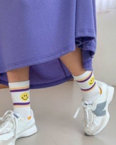 Colorful Smile Sox