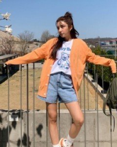 Cash V Neck Cardigan