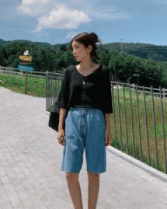 Tommy Part 5 Denim Banding Pants