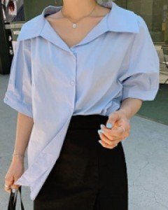 molly puff blouse