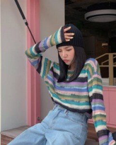 Nice knit tee