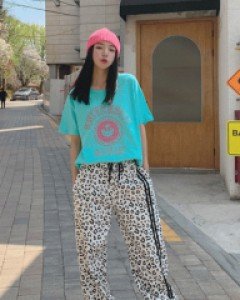 hoppy string jogger pants