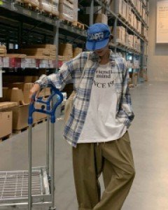 Rubin Check Linen Long Sleeve Shirt