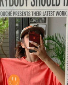 Don't Worry printing Pig Long Short T shirts