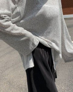 Momo pleats banding shorts