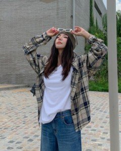 four check shirt