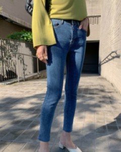Cage Denim Banding Skinny