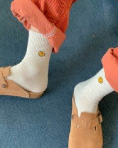 mini smile socks