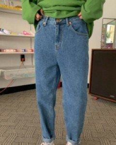 Forge Denim Banding Pants